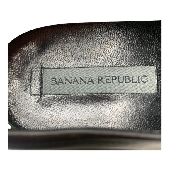 BANANA‎ REPUBLIC Black Leather Cap Toe Dress Oxfords main image 9